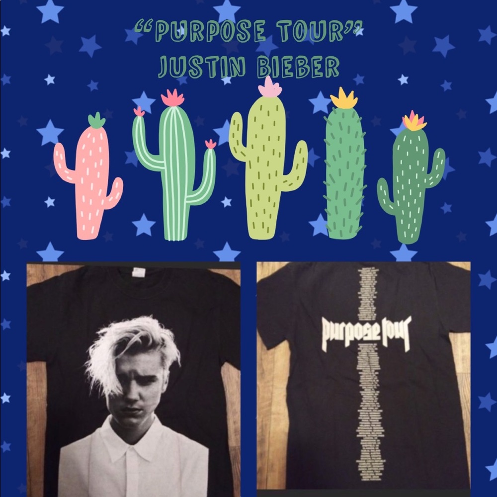 Justin Bieber Unisex concert shirt